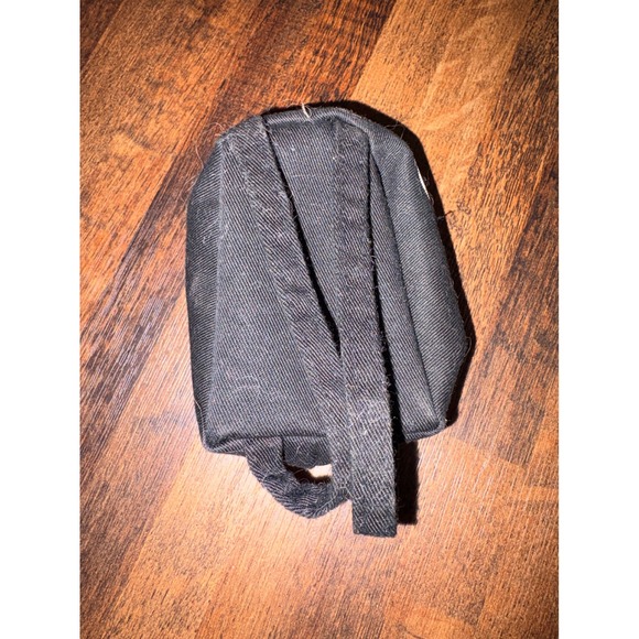 Adidas Mini Backpack Coin Pouch Key Holder Black Sporty Accessory - Picture 2 of 4